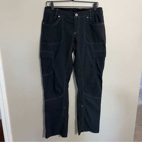 Kuhl Womens Convertible Rollup Cargo Hiking Pants Gray size 10 - Picture 1 of 11
